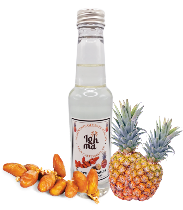 Sucre de Dattes arôme Ananas - 250 ml ighma