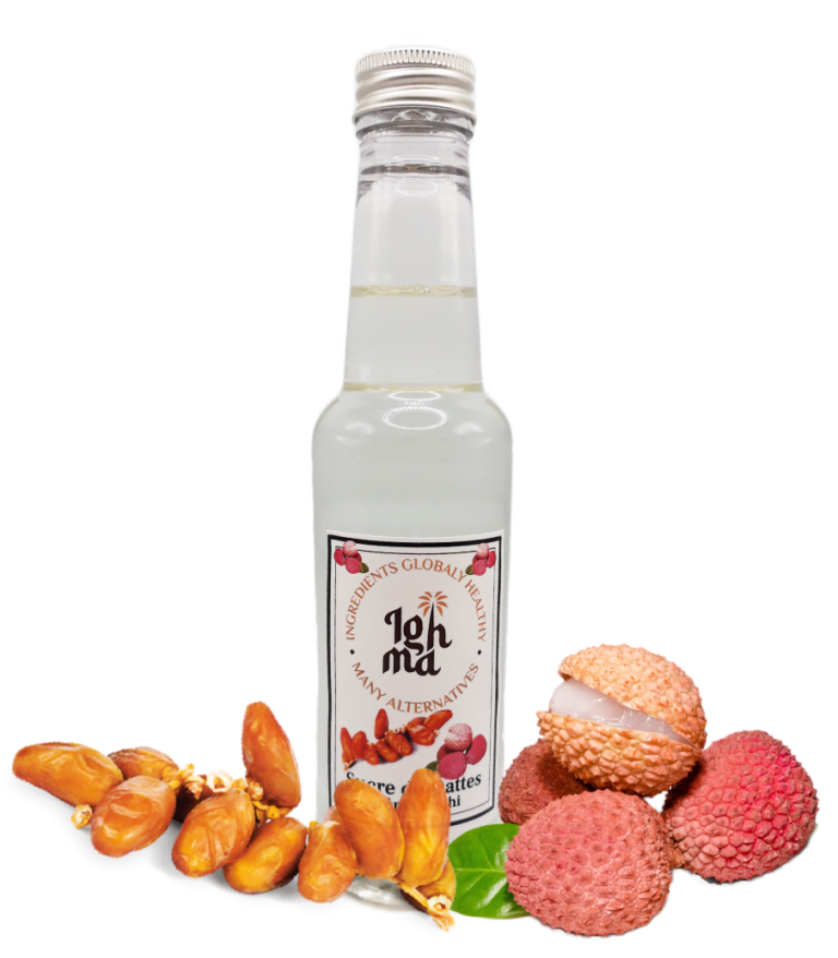 Sucre de Dattes arôme Litchi - 250 ml ighma