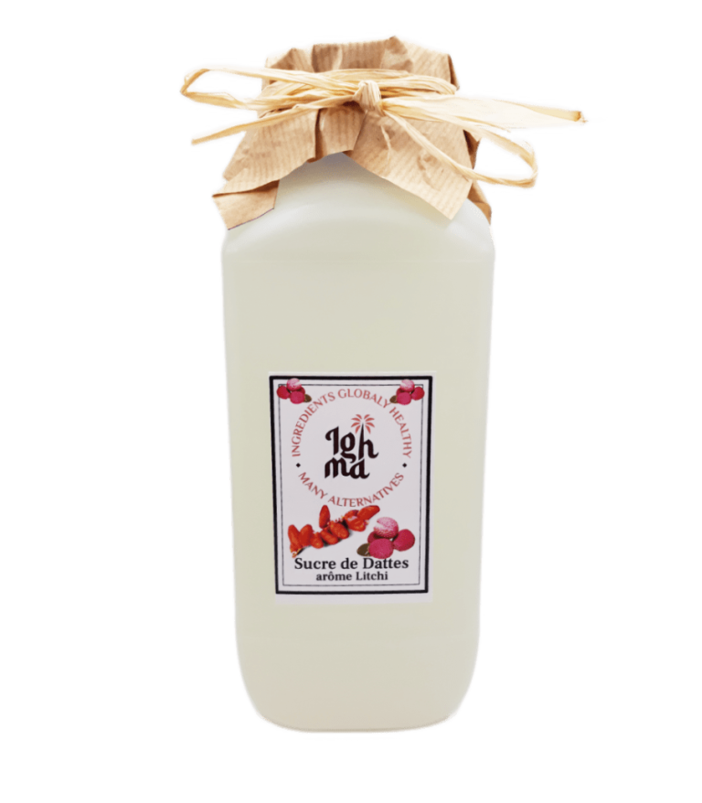 Sucre de Dattes arôme Litchi - 250 ml ighma PARIS