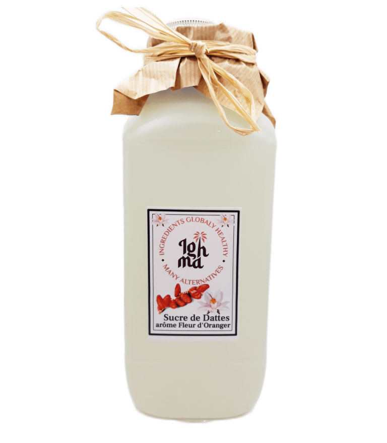 Sucre de Dattes arôme Fleur d'Oranger - 250 ml ighma