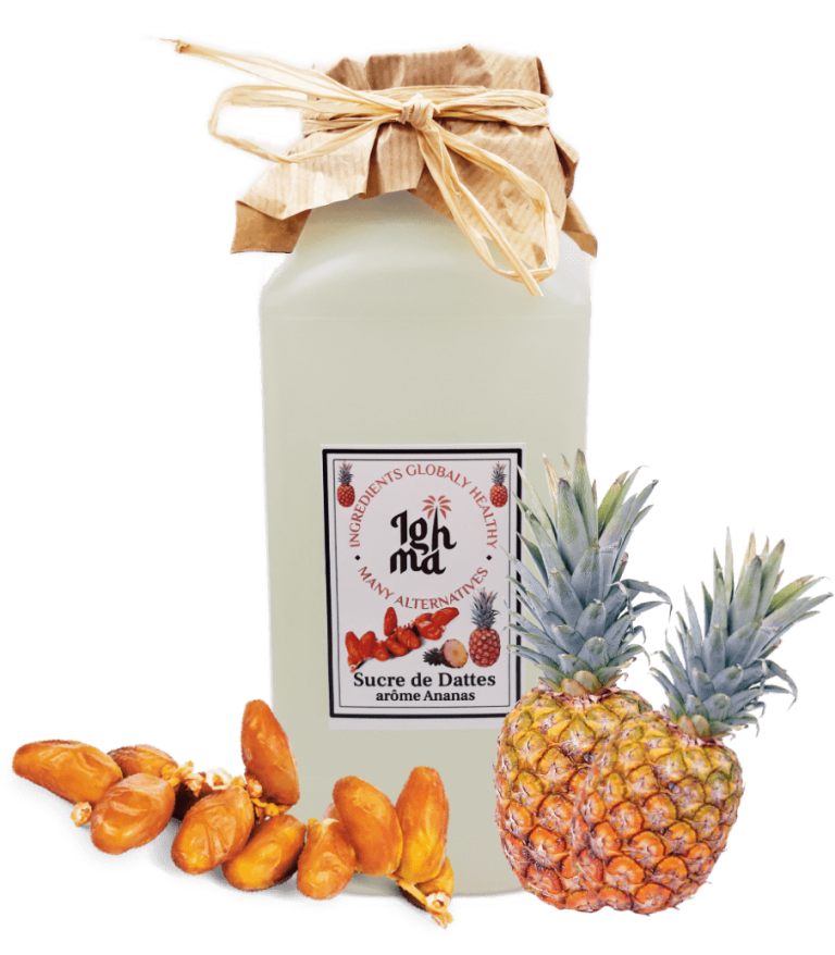 Sucre de Dattes arôme Ananas - 250 ml ighma