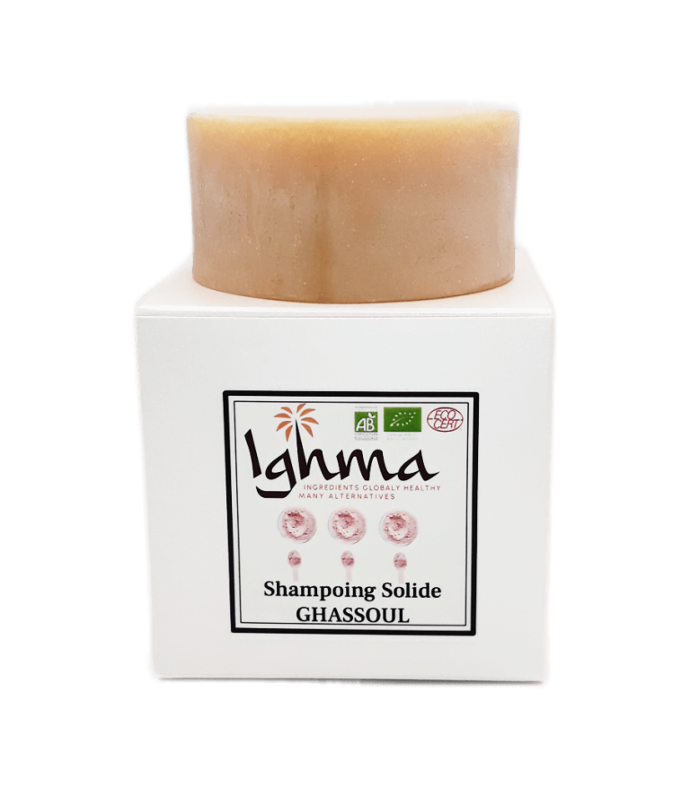 Shampoing Solide Ghassoul 150 gr - ighma