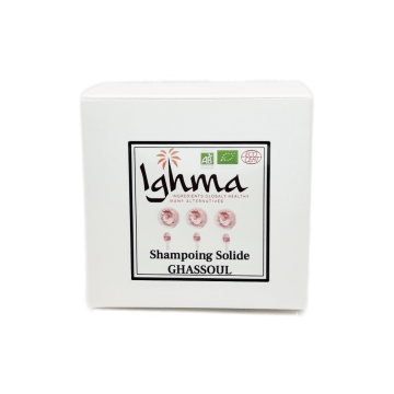 Shampoing Solide Ghassoul 150 gr - ighma