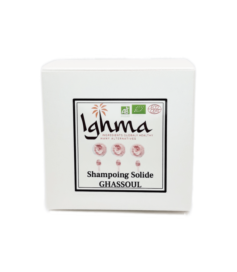 Shampoing Solide Ghassoul 150 gr - ighma