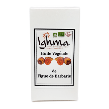 Huile de pépins de Figues de Barbarie 30 ml - ighma