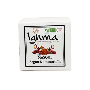 Masque Argan et Immortelle 60 ml - Ighma