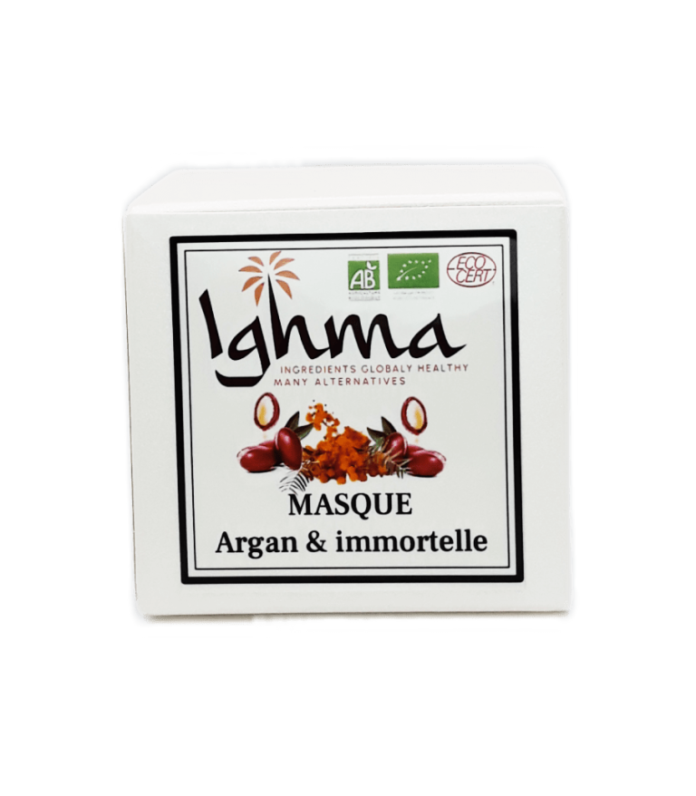 Masque Argan et Immortelle 60 ml - Ighma