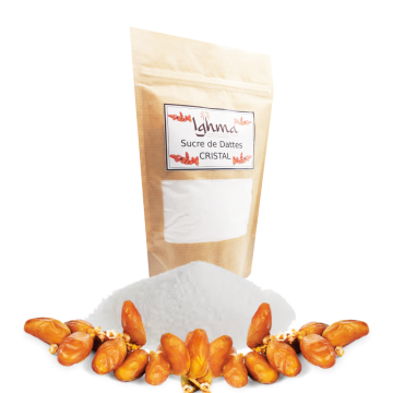 Sucre de dattes cristallisé 250 g - ighma