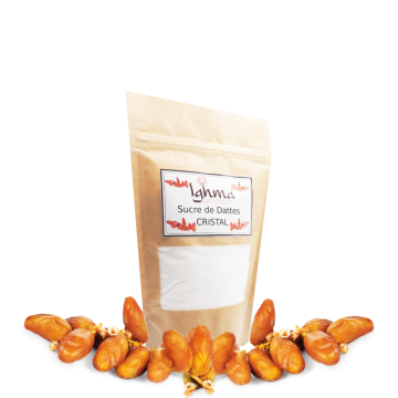 Sucre de dattes cristallisé 250 g - ighma