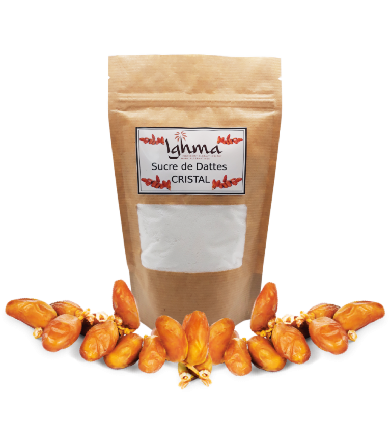 Sucre de dattes cristallisé 250 g - ighma