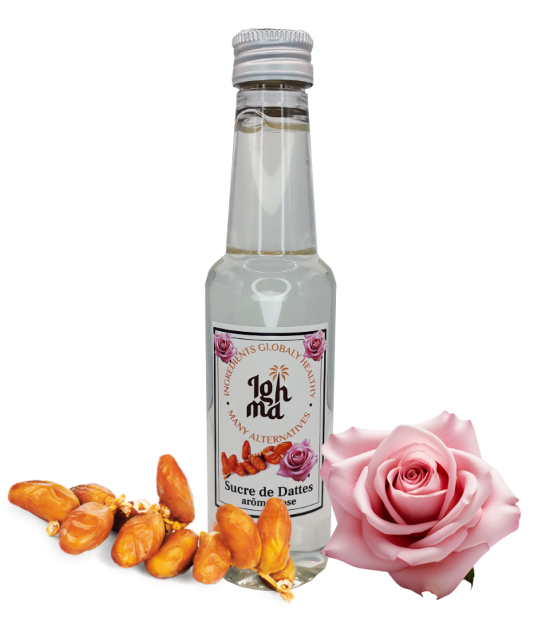 Sucre de Dattes arôme Rose - 250 ml ighma