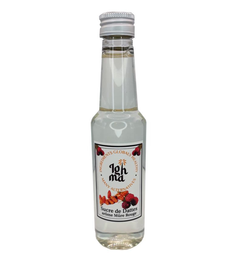 Sucre de Dattes arôme Mûre Rouge  250 ml ighma