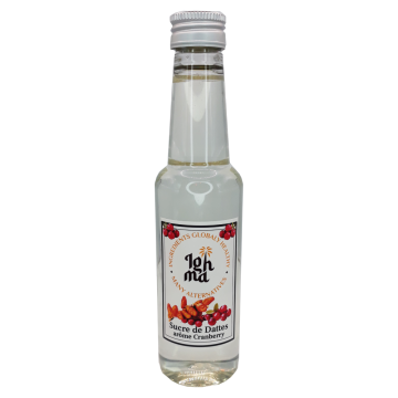 Sucre de Dattes arôme Cranberry 250 ml ighma