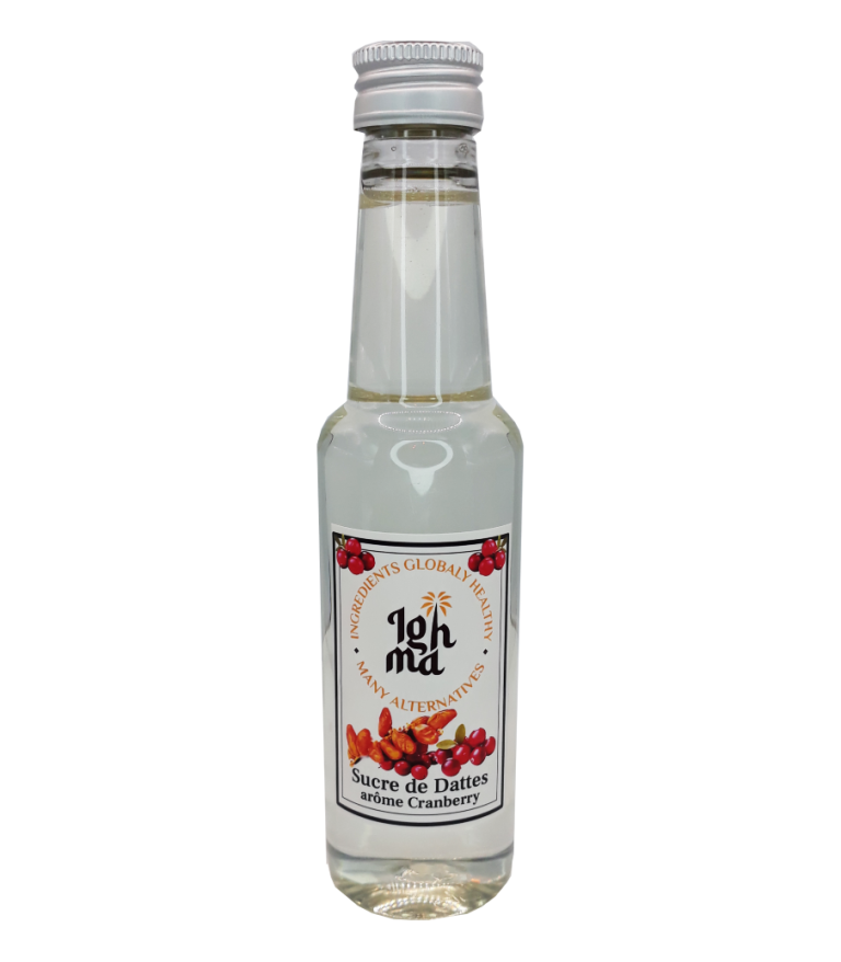 Sucre de Dattes arôme Cranberry - 250 ml ighma