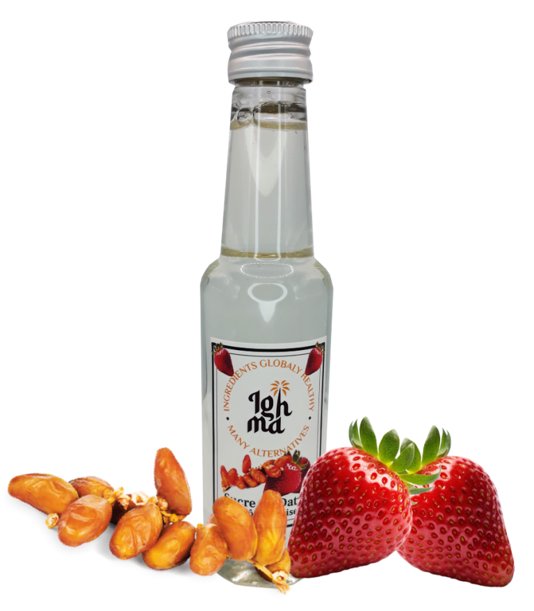 Sucre de Dattes arôme Fraise - 250 ml ighma