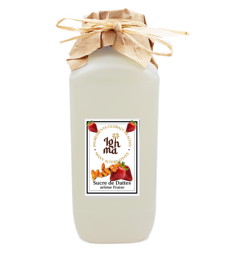 Sucre de Dattes arôme Fraise - 1L ighma