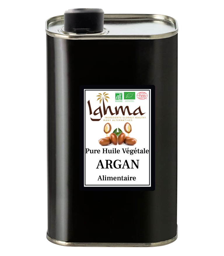 Huile d'Argan Biologique Bidon 500 ml ighma