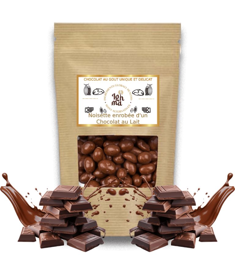 Noisette enrobée Chocolat au Lait FRUITS SECS ighma