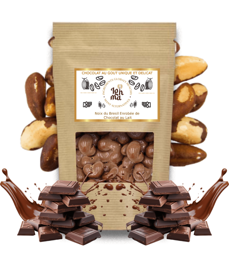 Noix du Brésil enrobée Chocolat au Lait FRUITS SECS ighma