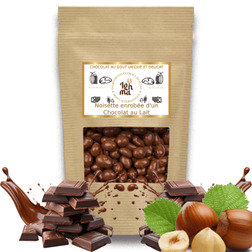 Noisette enrobée Chocolat au Lait FRUITS SECS ighma