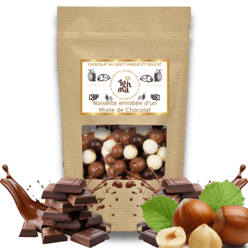 Noisette enrobée Chocolat mixte - ighma