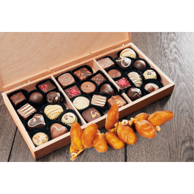 Bonbons de Chocolat aux Dattes